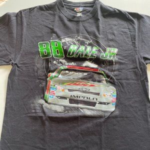 NASCAR Dale Jr 88 XL Black Tee with near mint condition print